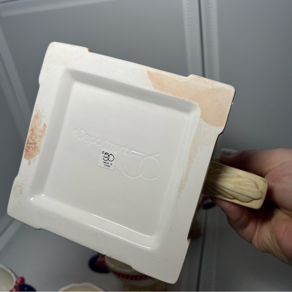 Dept. 56 Storybook “Humpty Dumpty” Handpainted Teapot & Cups - Picture 11 of 13